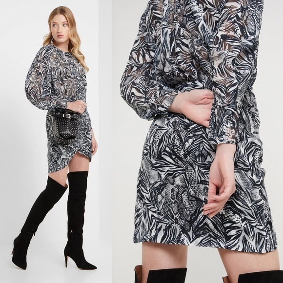 IRO Dresses & Skirts - IRO Fenian Print Dress FR34